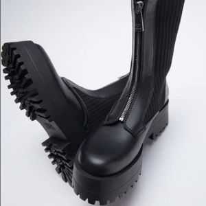 ZARA Combat boots (new!)